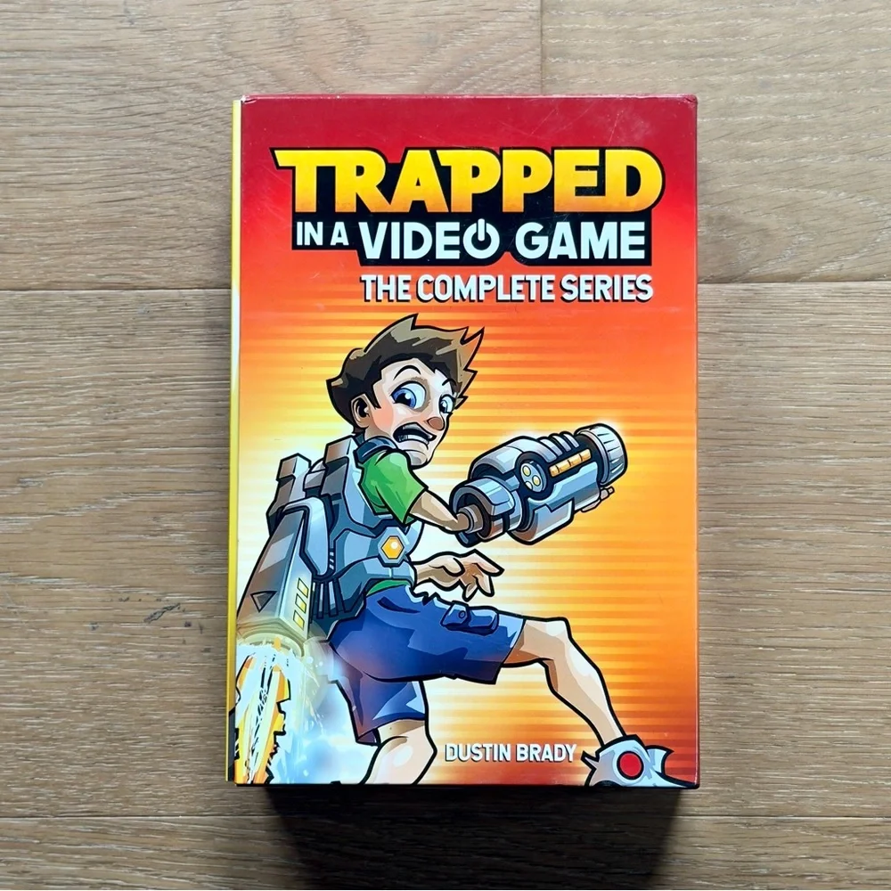 Trapped in a Video Game Box Set Book Series Complete Gift Set Like New Sci-Fi